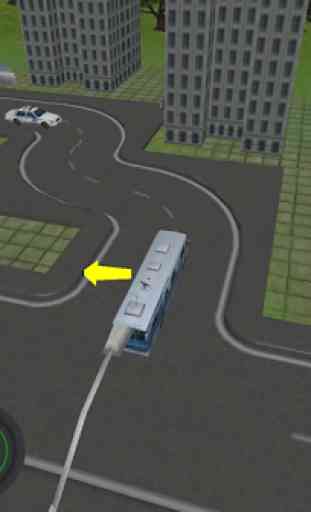 Parking Game école 3D Bus 4