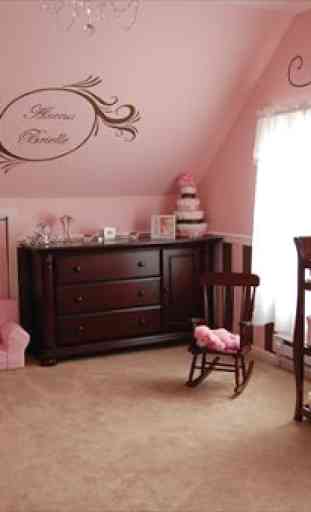 Pink and Brown Baby Room Ideas 4