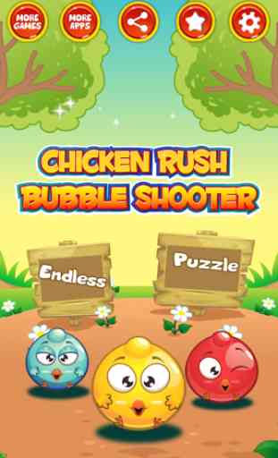 poulet rush bubble shooter 2