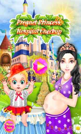 Princesse jeux hôpital de bébé 1