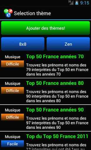 Qizzle pack Top 50 France 1
