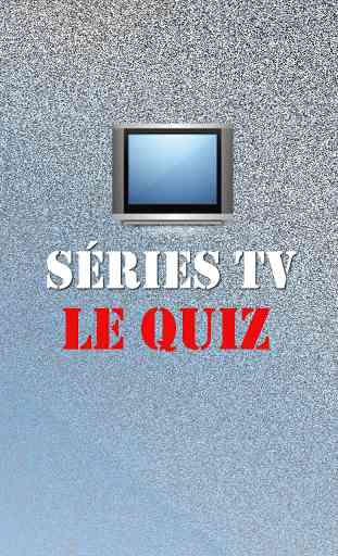 Séries TV : Le Quiz 1