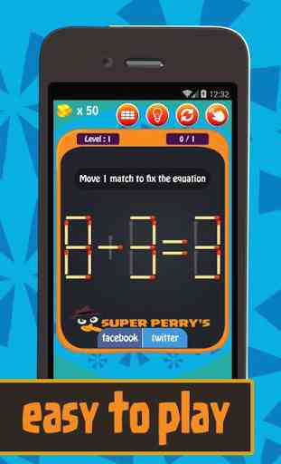 Super Perry's : Matches Puzzle 1