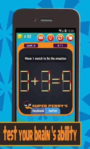 Super Perry's : Matches Puzzle 4