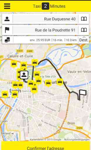 Taxi Lyon 3