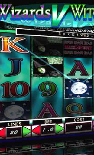 Wizards V Witches video slots 3