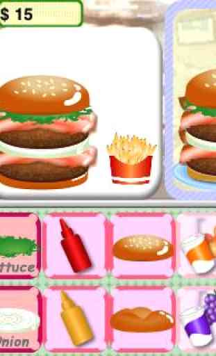 Yummy Burger kids jeux gratuit 1