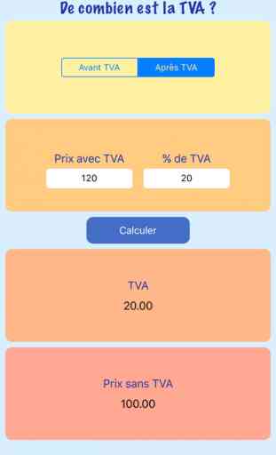 Calculatrice TVA Gratuite - Calculez les prix hors taxes ou avec T.V.A. 2