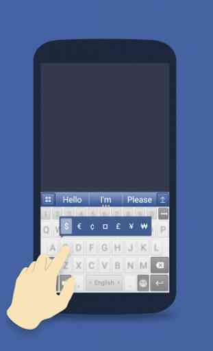 ai.keyboard theme for Facebook 4