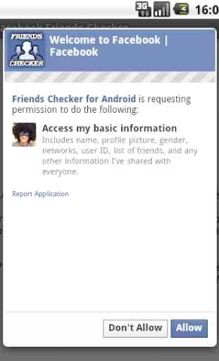 Friends Checker for Facebook 3