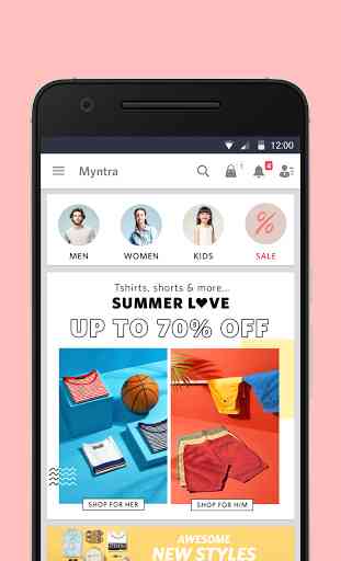 Myntra Online Shopping App 1