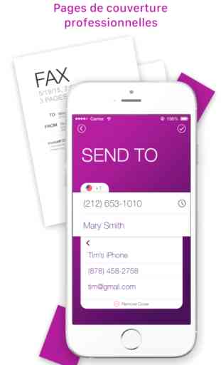 Tiny Fax - Le fax mobile 4