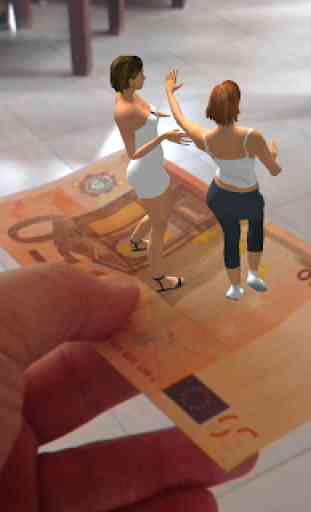 AR Dancing on Paper Money 3