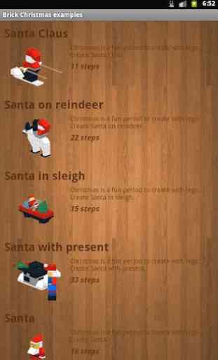 Brick Christmas examples 1