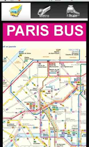Bus, métro et trains Parisiens 1