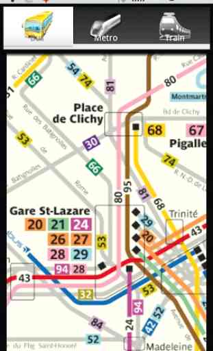 Bus, métro et trains Parisiens 2