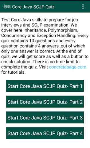 Core Java SCJP Quiz Questions 1