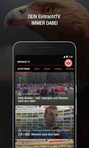 Eintracht Frankfurt Adler App 3