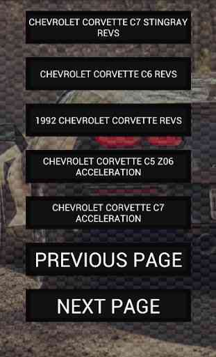 Engine sounds of Corvette 2
