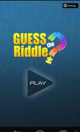 Guess the Riddle 1