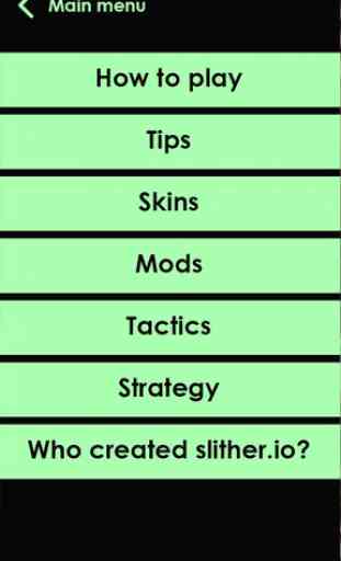 Guide for Slitherio: Cheat Mod 4