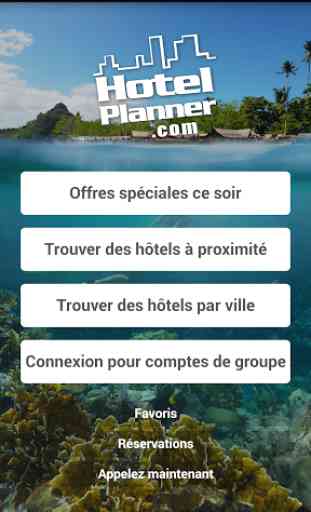 HotelPlanner.com Réservations 1