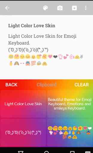 Light Color Love Keyboard Skin 4