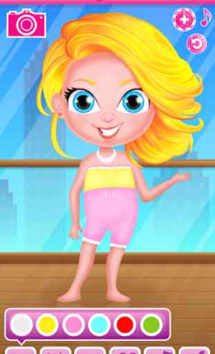 Little Hazel Ballerina DressUp 1
