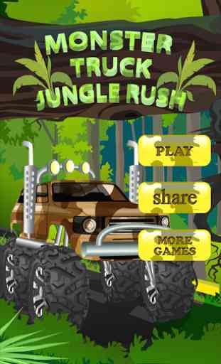 Monster Truck Jungle Rush 2