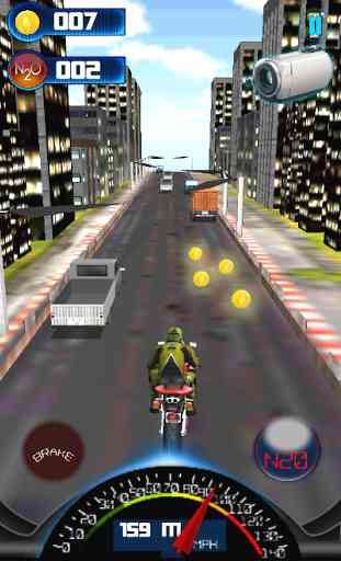 Moto Rider Racing-Driver View 3