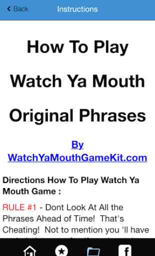 Mumble Mouth Game Phrases 3