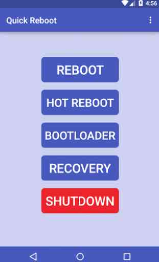 Quick Reboot (Recovery) 1