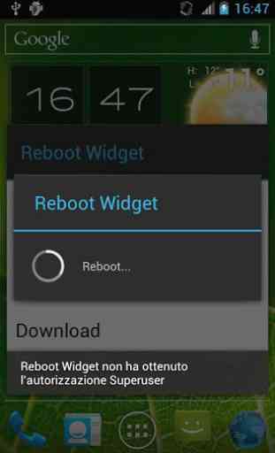 Reboot Widget for Root User 3