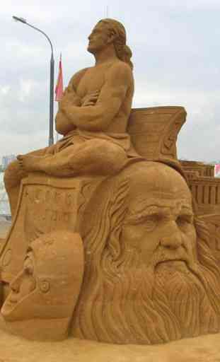 Sculpture sable Kolomenskoye 2