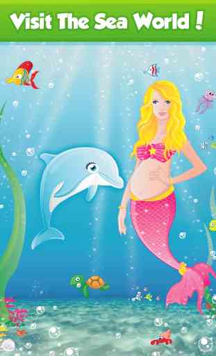 Sea Blue Dolphin Mermaid Care 1