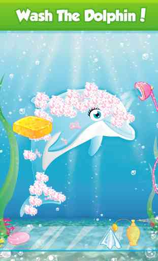 Sea Blue Dolphin Mermaid Care 2