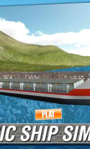 Simulateur de Cargo 3D: Navire 1