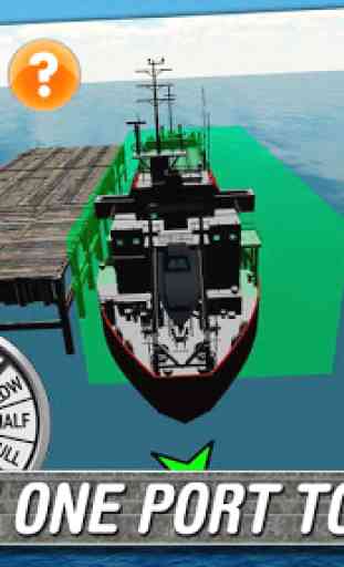 Simulateur de Cargo 3D: Navire 2