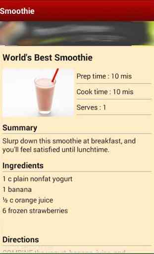 Smoothie Recipes 4