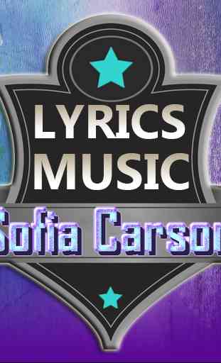 Sofia Carson Songs Lyrics 1.0 1