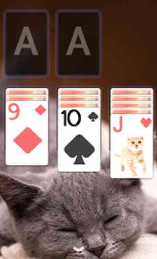 Solitaire Cute Cats Theme 3