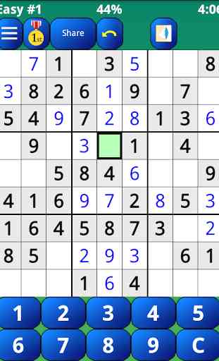 Sudoku gratuit 1