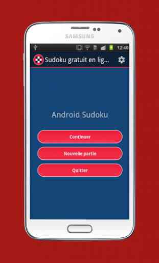Sudoku gratuit en ligne 1