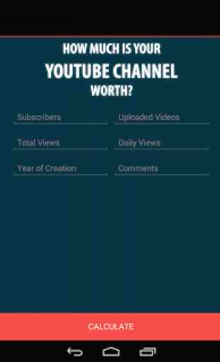 Valuation for YouTube Channels 2