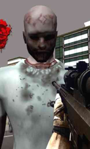 Zombie Hunter Sniper tireur 4