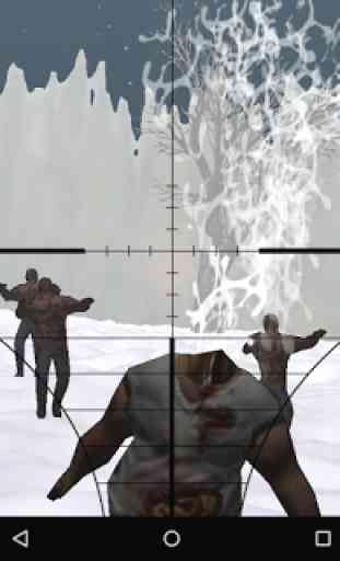 Zombie Sniper: Winter Survival 4
