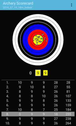Archery Scorecard 4