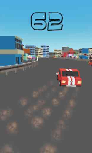 Blocky Rally Pixel Car Racing 4