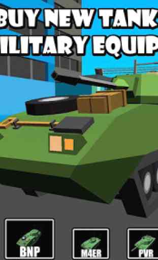 Cube Tank Battle Wars 3D 4