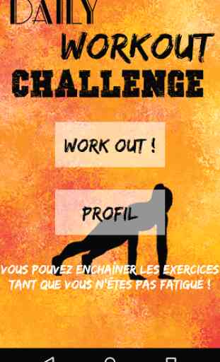 Daily Workout Challenge 1